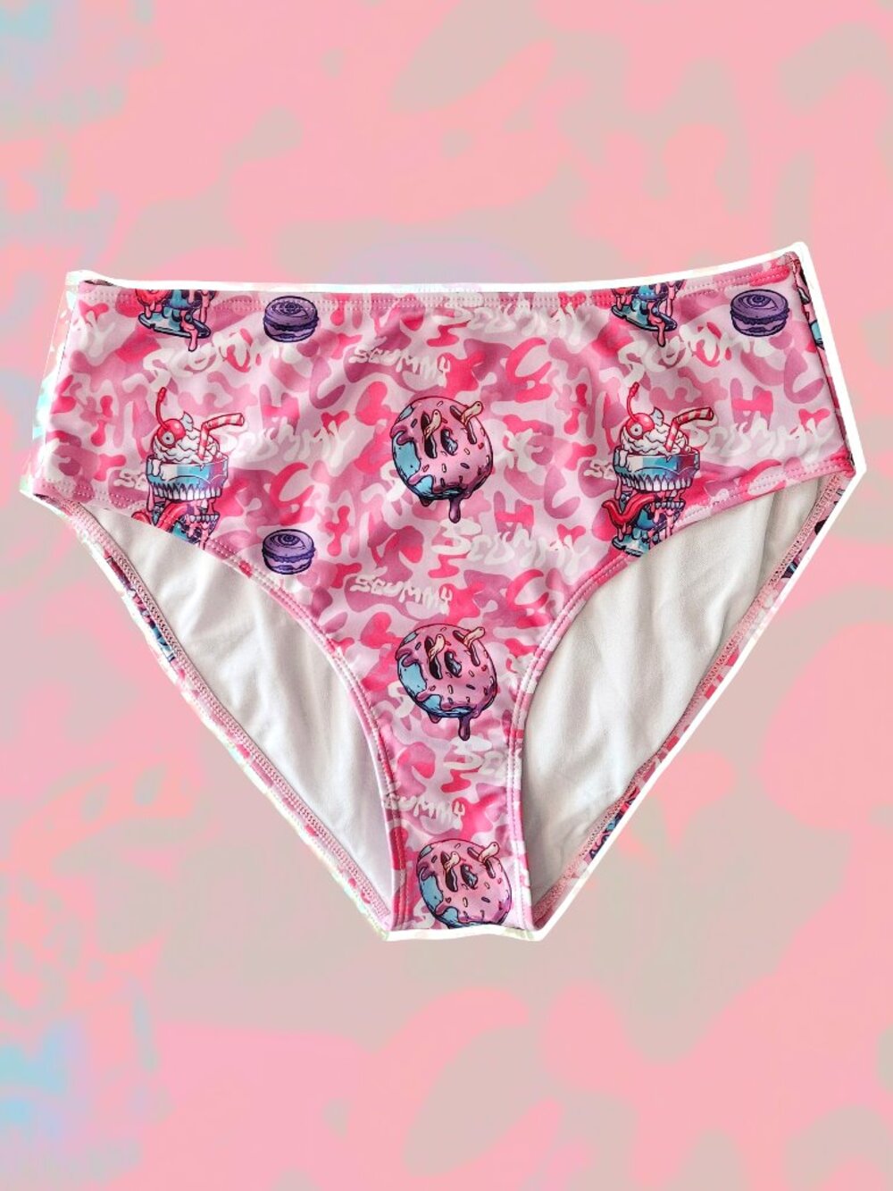 Scummy Bears Pink Glamoflage Bottoms Size L